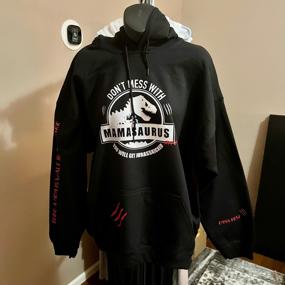 Mamaurus hoodie